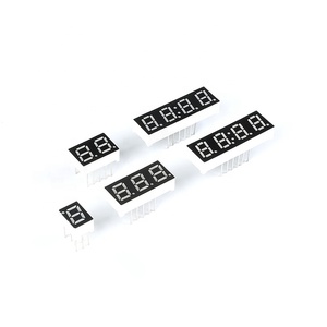10 pezzo 0.28 pollici digitale tubo LED Display 7 segmento 1/2/3/4 Bit Clock cifra anodo catodo comune rosso - Product Image 1