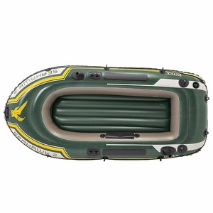 PVC Inflatable Boat Water Sports 2 Person Seat Rowing Inflatable Fishing Rafting Boat