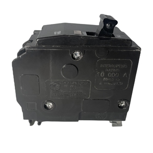 Qo220cp מיני 2-מוט זרם מפסק חשמלי סוג החלפת סוג עבור שימוש ביתי עשוי פלסטיק