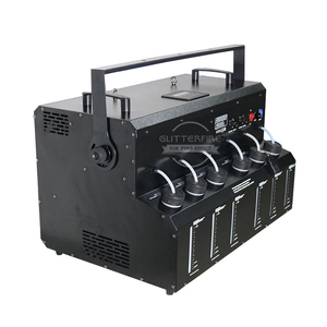 Máquina de burbujas automática LED RGBW de 4 cabezales, efecto especial de escenario, decoración para fiesta de boda, máquina de burbujas de humo con Control inalámbrico DMX - Product Image 4