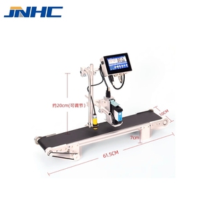 Neue Desktop-Förderer-Tinten strahl drucker maschine Online Ablaufdatum Chargen codierung für den Heimgebrauch Motor kern komponenten Holz verpackung - Product Image 5