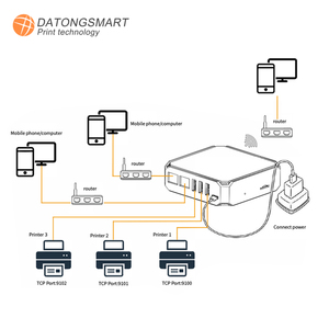 &quot;Efficient <strong>Print</strong> <strong>Server</strong>: Connect, Share, and <strong>Print</strong> Simultaneously with NP336 Model Via Network Cable or WIFI&quot; - Product Image 3