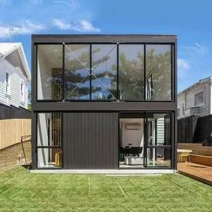 20ft thép di động prefab Gói phẳng sống container bên ngoài bảng điều khiển bánh sandwich biệt thự/nhà vệ sinh/phòng ngủ cho văn phòng căn hộ nhà - Product Image 5