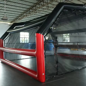 Top nhà máy bóng đá bóng chày Inflatable Train lồng trò chơi thể thao cho thuê, Inflatable chip bắn Golf lồng, bóng đá bắn trò chơi bán - Product Image 1