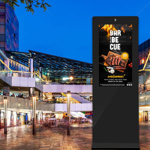 Aiyos 43 55 вертикальный напольный наружный емкостный сенсорный Totem IP65 водонепроницаемый ЖК-экран дисплей рекламный плеер - Product Image 2