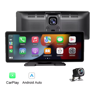 10.26 Inch GPS Navigation Android Auto Carplay PND 1080P Dual Recording DVR Camera <strong>Monitor</strong> - Product Image 1