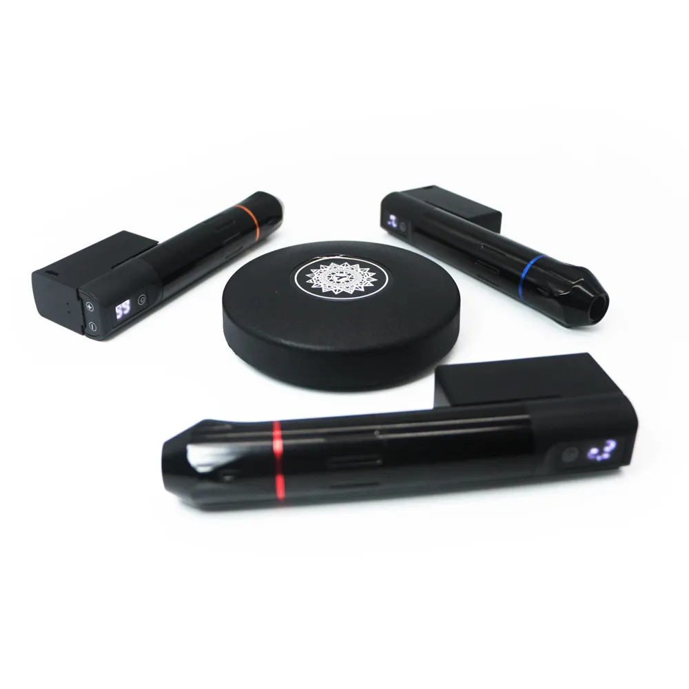 Penna per tatuaggio wireless professionale con set di macchine per tatuaggi wireless a batteria