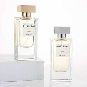 Fragrance Thick Bottom 60ml <strong>2</strong> Oz 80ml Parfum <strong>Perfume</strong> Glass High Rectangle Bottle With Pressurized Atomizer - Product Image 4