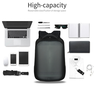 Yeni LED sırt çantası 3.0 su geçirmez WiFi sürümü akıllı LED ekran dinamik reklam sırt çantası cep telefonu kontrolü Laptop çantası - Product Image 4