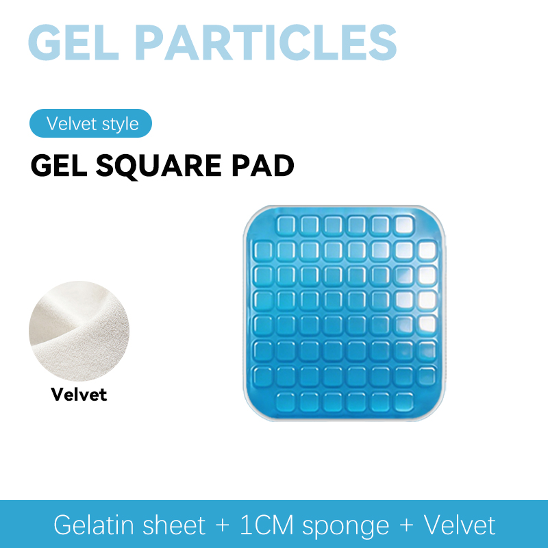 Feuille de gélatine + éponge 1CM + velours
