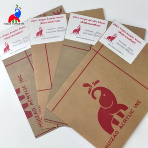 HUIZAO Acrylic <strong>Sheet</strong> Factory Supporting Customized Client'<strong>s</strong> LOGO Film or Craft Paper - Product Image 2