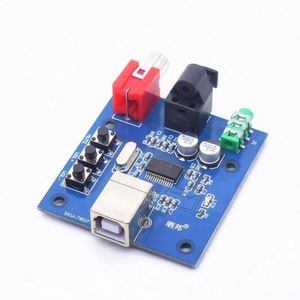 PCM2704音频数模转换器USB至S/PDIF声卡hifi数模转换器解码器板3.5毫米同轴光纤输出 - Product Image 5
