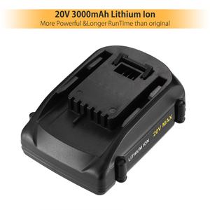 20v3000mAh交換用充電式電動工具リチウムイオンバッテリーパックWORXツール用リチウムイオンバッテリー - Product Image 2