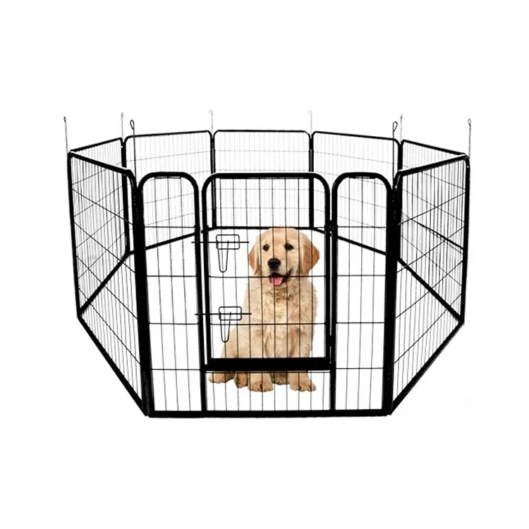 犬の実行大型屋外ペットメタル高品質6フィート犬小屋ケージ