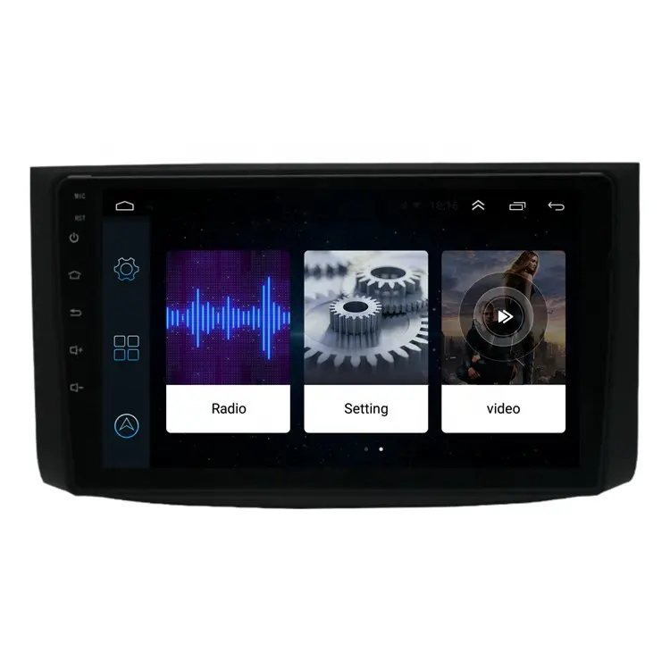 Автомагнитола на Android, мультимедийный видеоплеер с GPS-навигацией для Chevrolet Lova/Aveo/Captiva/Epica/RAVON Nexia R3/Gentra