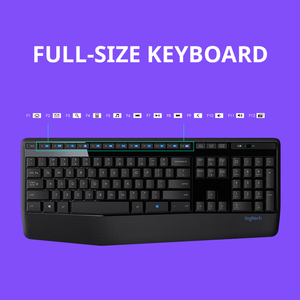 Venta caliente Original Logitech MK346P Multi-dispositivo ergonómico 2,4G Pc y Tablet Gaming Wireless Keyboard and Mouse Combo Set - Product Image 2