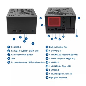 Hot Gaming Mini Pc In-tel I9 10900 I7 10700 I5 10600 Desktop <strong>Computer</strong> 16g Ram Expandable Rtx 3070/rtx 2070 - Product Image 4