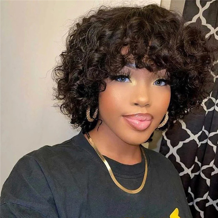 Bouncy Curly wig