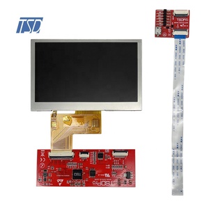 4,3 ''5'' 7 ''HMI Pro IPS TFT LCD 800x480 480x272 UART 20pin Für Arduino LCD Display