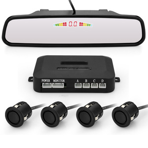 Detección de puntos ciegos digital led, sensor de detección de obstáculos traseros para coche