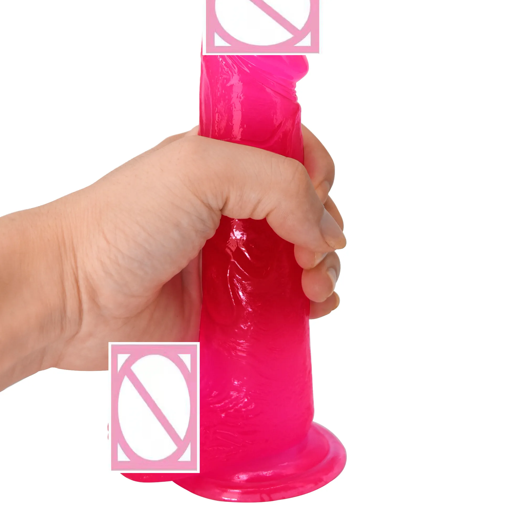 Xxx hot oem xxxxxx video per la macchina del sesso della vagina prodotti del sesso realistico cristallo trasparente colorato dildo sextoy juguetes sexual