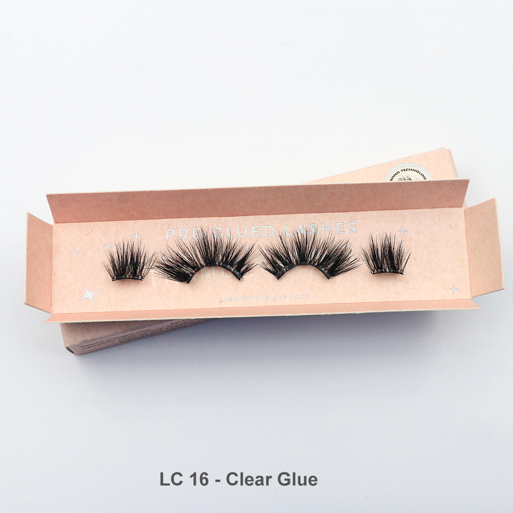 1 Pair - LC 16 - Clear Glue
