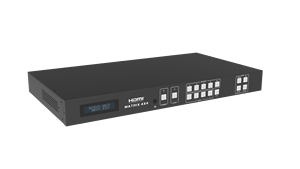 HDBaset-matriz de entrada 4x4, 70m, compatible con formatos de audio digital de alta resolución, como LPCM, 7,1 canales