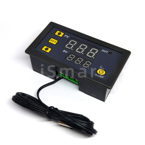 W3230 Mini controlador de temperatura Digital AC 110V 220V termostato regulador calefacción refrigeración Control termorregulador con Sensor