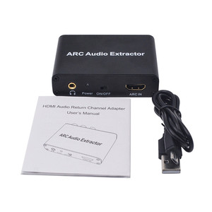 Adaptador ARC a Audio HDTV Adaptador de retorno de audio Fibra Coaxial Convertidor de salida de audio de 3,5mm - Product Image 5