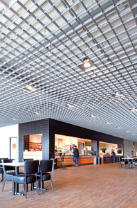 Decorative Metal Open Cell <strong>Ceiling</strong> System Commercial Plafond 10 X 10 Aluminum <strong>Grid</strong> <strong>Ceilings</strong> - Product Image 3