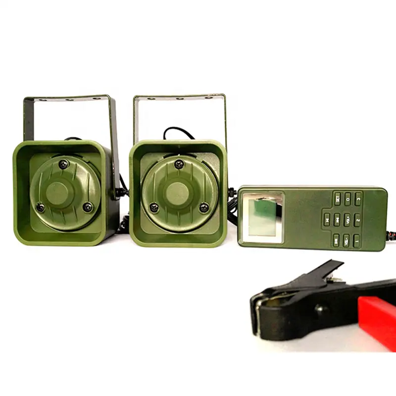 Wholesale Price 2pcs 50w Bird Caller Speaker With Hunting Box Falcon Calling Hunting MP3 Bird Sounds Device
