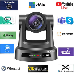 กล้อง PTZ ndi 30X ประชุม4K vobs ผสมใช้อินเทอร์เน็ตจอยสติ๊กควบคุมระบบการประชุม POE - Product Image 6