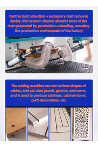 Macchina multifunzione Cnc Router per legno Mini fresatrice Cnc lavorazione del legno mobili macchine per la produzione di controllo Cnc - Product Image 6