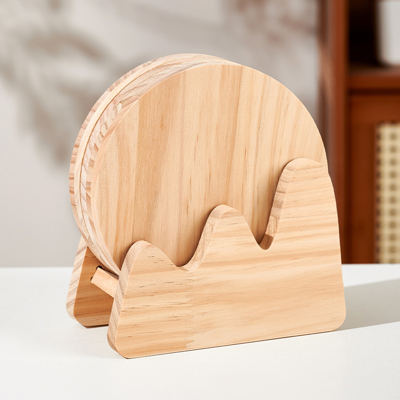 Round heat insulation pads (5 pieces) Mountain Peak storage rack