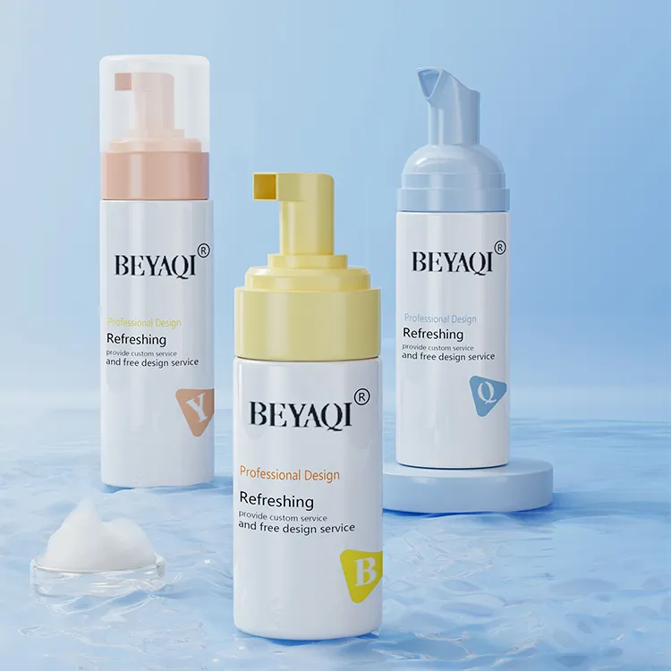 공장 매트 블랙 포밍 디스펜서 펌프 병, 100ml 150ml 프라이빗 컬러 페이셜 클리닝 PET 래쉬 폼 샴푸 병