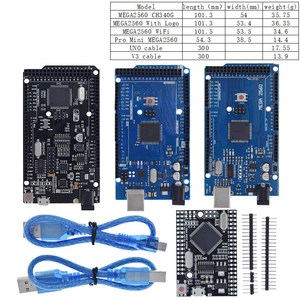 Mega2560 ATMEGA16U2 / Pro Mini MEGA 2560 Mega WiFi R3 ATmega2560 Chip CH340G Für Arduino Mega R3 Entwicklungs platine WeMos ESP8266
