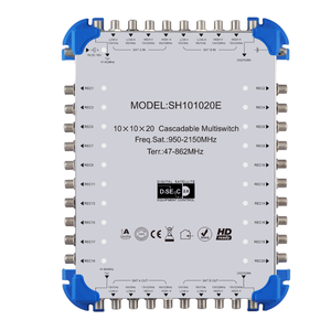 10 in <strong>16</strong> Out Satellite Multiswitch Digital Satellite Receiver <strong>Diseqc</strong> 2.0 10 Input Cascade Switch - Product Image 4