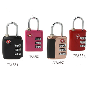 <strong>TSA</strong>-552 Lower Price Wholesale Padlock USA <strong>Tsa</strong> <strong>Lock</strong> 3 Digit Combination <strong>Lock</strong> - Product Image 5