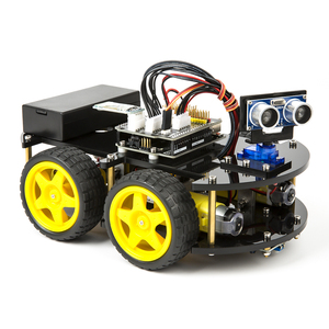 RoboWiz Project Smart <span class=keywords><strong>Robot</strong></span> <span class=keywords><strong>Car</strong></span> Kit V3.0 Plus Lernspiel zeug Smart <span class=keywords><strong>Car</strong></span> für Kinder TUTORIAL Kompatibel mit <span class=keywords><strong>Arduino</strong></span> IDE