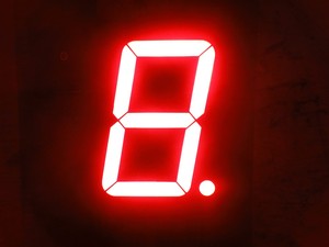 Houkem-18011-A/bsr chất lượng tốt 1.8 inch 1 chữ số bảy đoạn dẫn hiển thị - Product Image 4