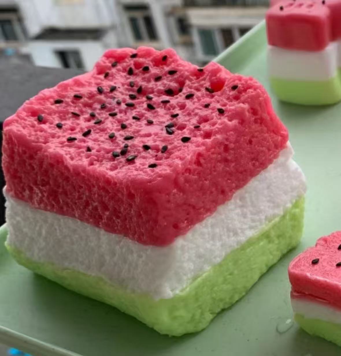 Toast à la pastèque d'été