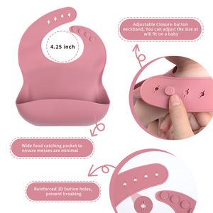 定制Led断奶婴儿餐具套装硅胶婴儿喂养套装新生儿婴儿餐盘套装 - Product Image 5