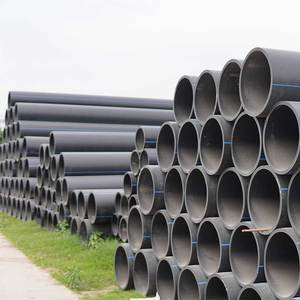 Yüksek kaliteli HDPE SDR11 büyük tip elektrofüzyon kuplörler yuvarlak kafa PE100 PE80 parçaları Hdpe boru su uygulaması için - Product Image 2