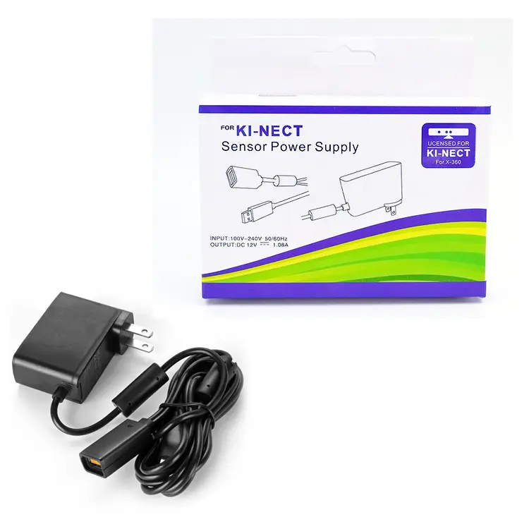 อะแดปเตอร์ AC สำหรับ Xboxes 360 Kinects Sensor SND-3601สำหรับแหล่งจ่ายไฟเซ็นเซอร์ KI-Nect สาย USB สำหรับสายชาร์จ