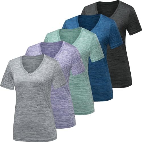 5 Pack Dark Grey Light Grey Blue Purple Pine Green