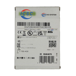 Wagos entrada digital 8dl 750-430 módulo controlador PLC original 750 430 wagos SISTEMA DE E/S PLC módulo de entrada digital 750-430 wagos - Product Image 2