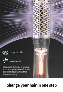 IGH-end actory Rushes Air urler y rizador 2 en 1 Lememememp nndicator OT ir Omair ombs - Product Image 4