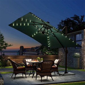 Wasserdichte Patio LED Umbrella String Light 8 Beleuchtungs modus mit Fernbedienung Umbrella Lights Beach Garden - Product Image 4