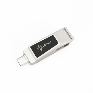 Factory Memorias USB Stick OTG Memoria Flash 2,0 U Disco 32Gb 64Gb 128Gb 2 EN 1 Tipo-c USB 3,0 Key U Flash Drive Teléfono móvil
