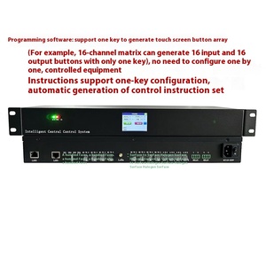 <strong>Multimedia</strong> Network Intelligent <strong>Control</strong> Programmable Sound Light System <strong>Central</strong> Host for Conference Exhibition Halls Metal